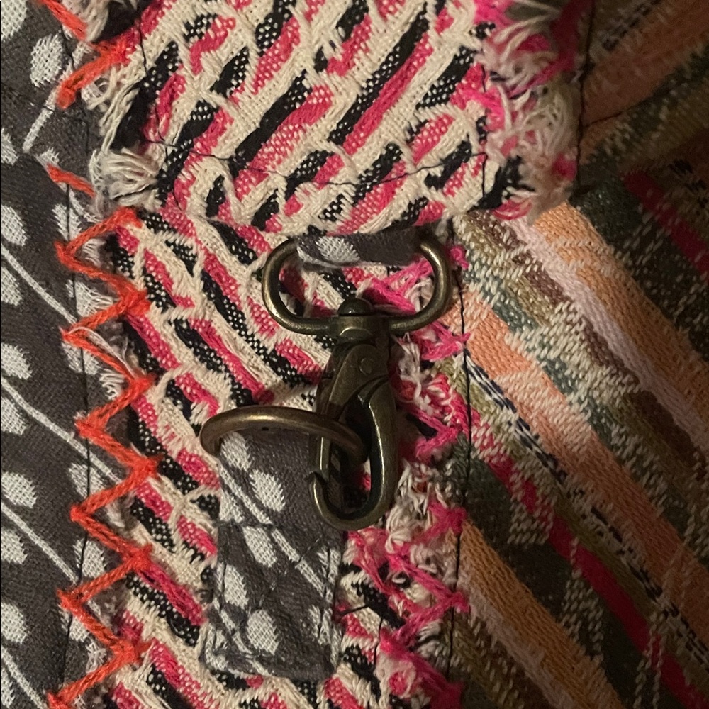 Multicolor Patterned Demdaco Book Bag - image 3